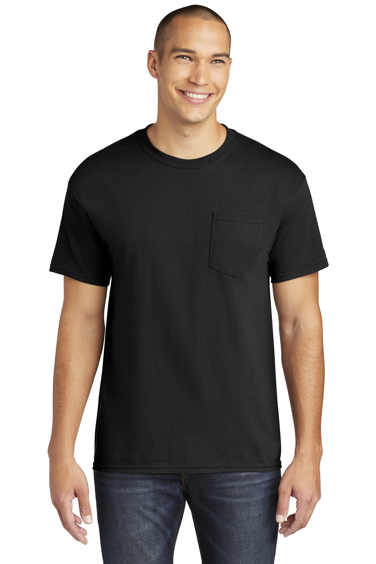 Gildan Heavy Cotton 100% Cotton Pocket T-Shirt
