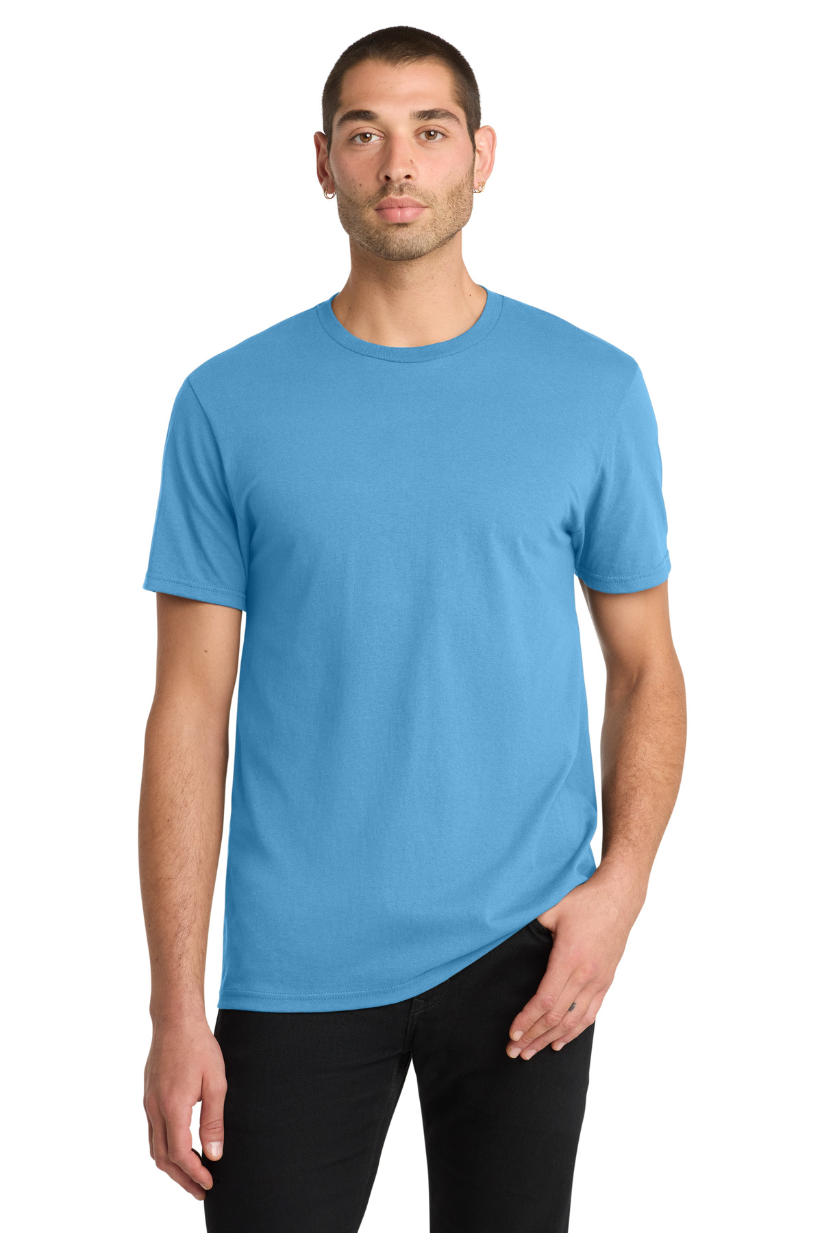 The Concert Tee Aquatic Blue - front