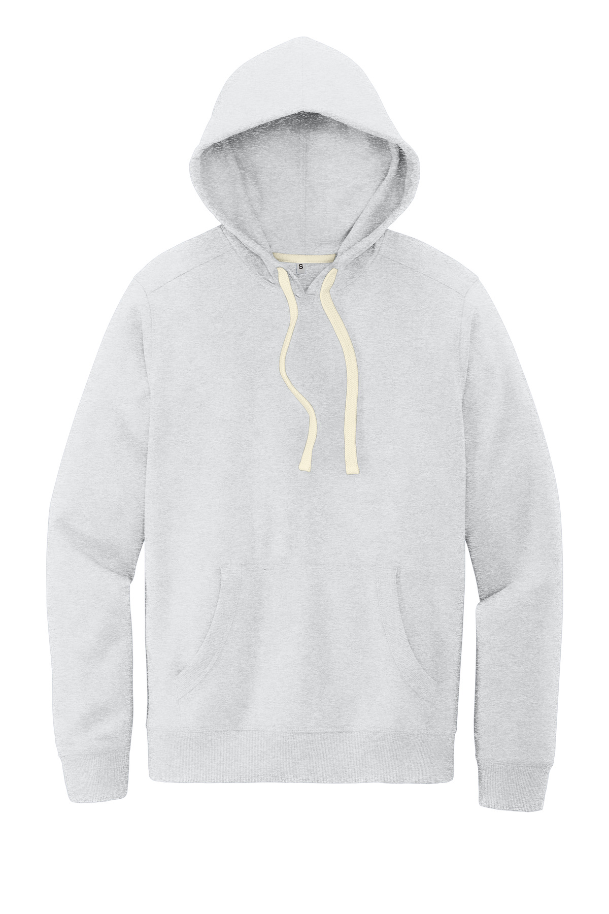 Re-Fleece Hoodie Ash - front flat