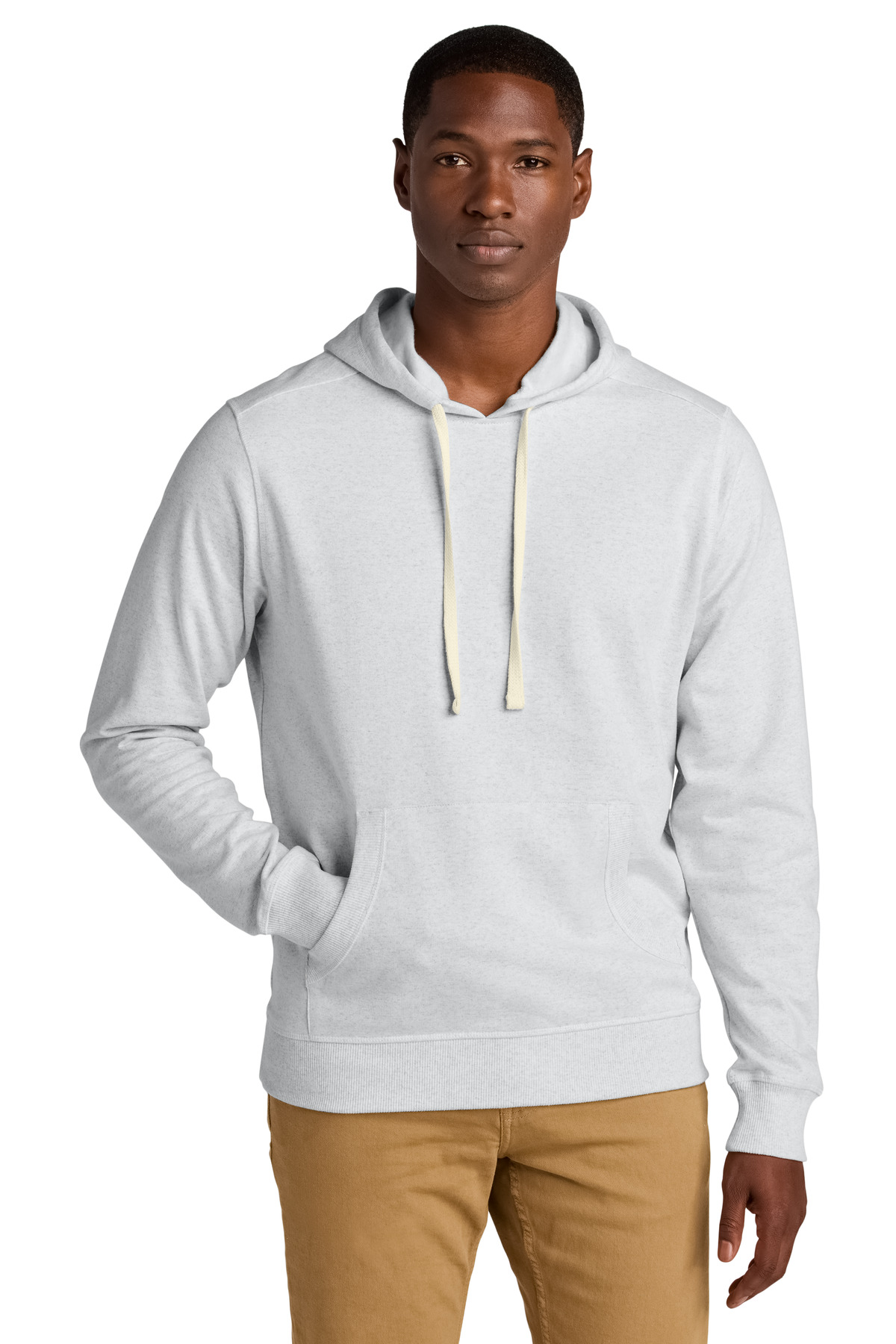 Re-Fleece Hoodie Ash - front
