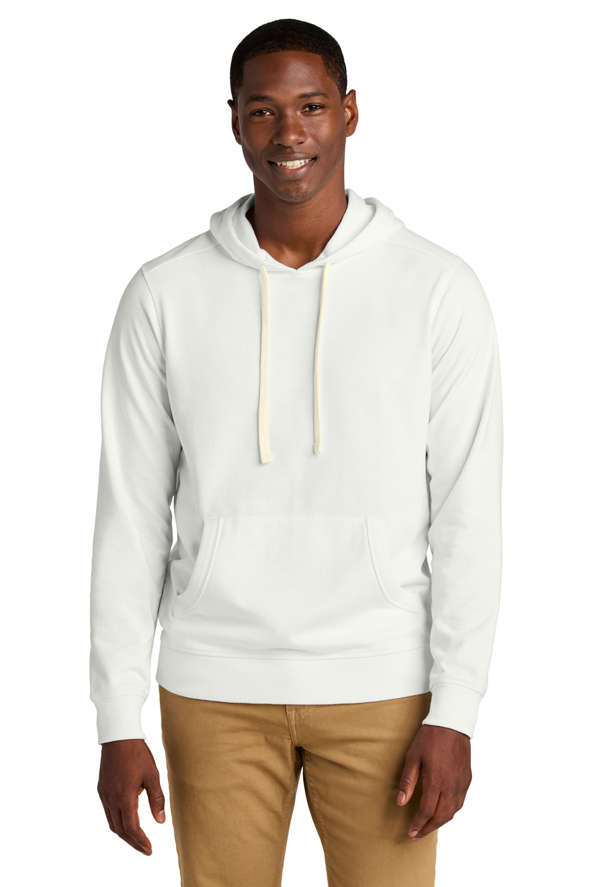 Re-Fleece Hoodie Vintage White - front