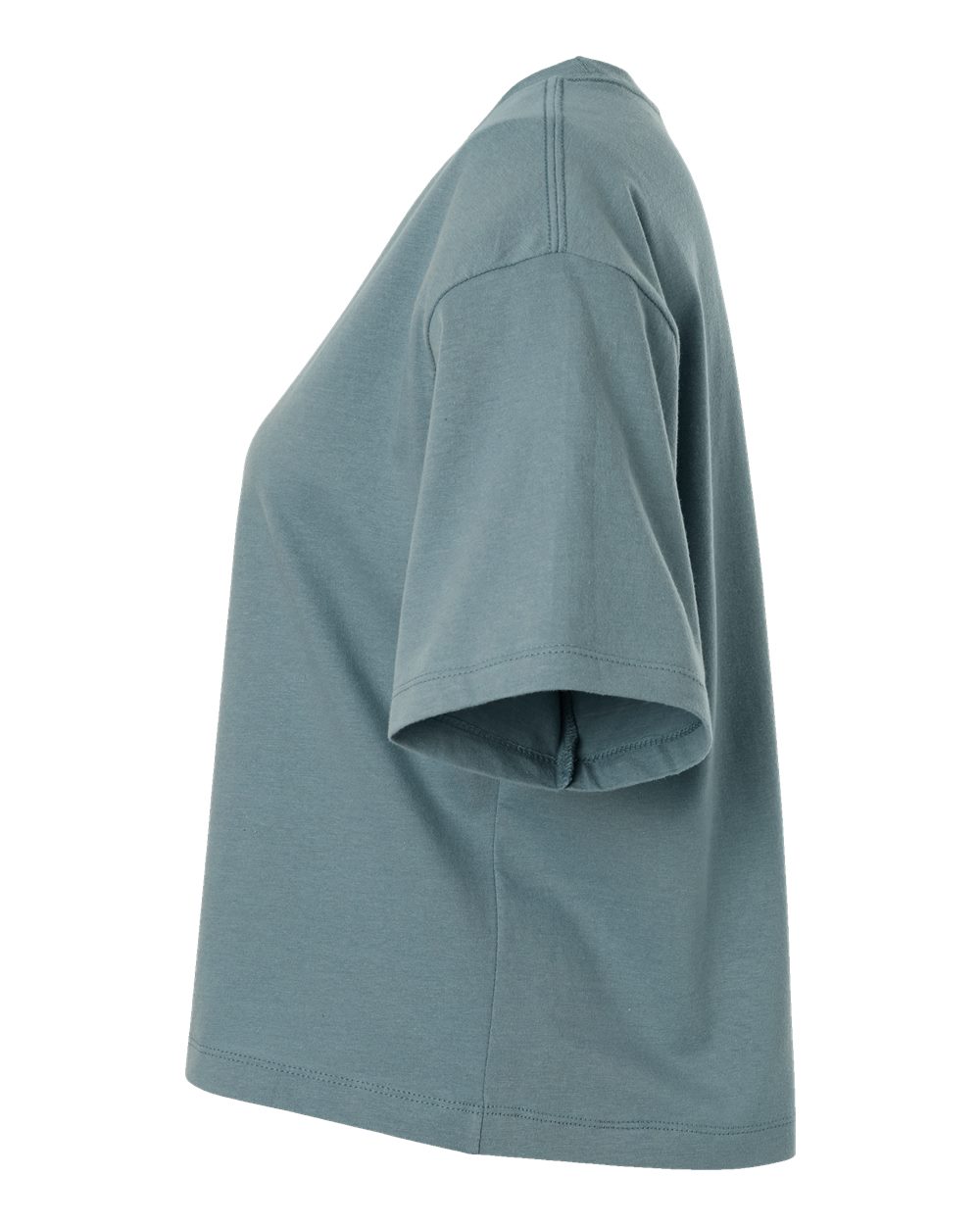 Women's Fine Jersey Boxy Tee Arctic - direct side