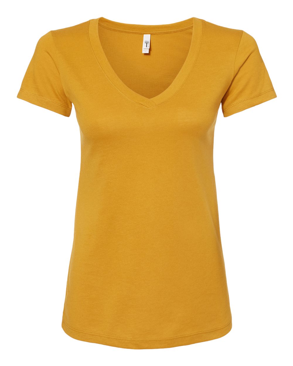 Women's Ideal V-Neck T-Shirt Antique Gold - front