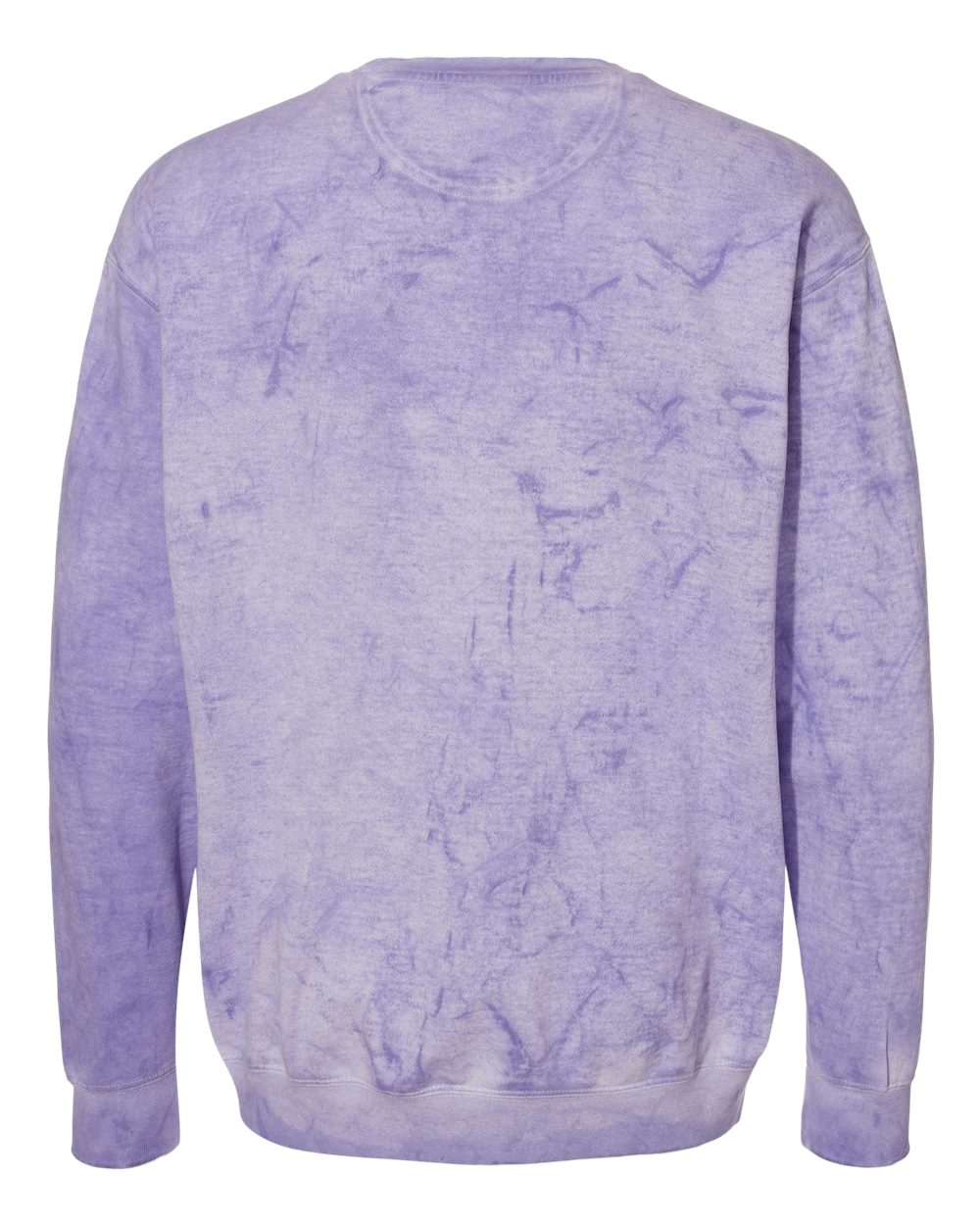 Unisex Colorblast Crewneck Sweatshirt Amethyst - back