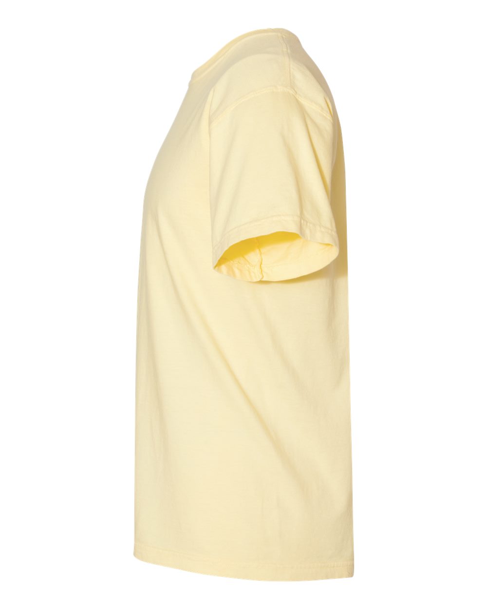 Unisex Garment-Dyed Heavyweight T-Shirt Banana - direct side