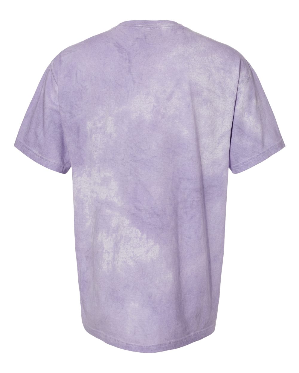 Unisex Colorblast Heavyweight T-Shirt Amethyst - back