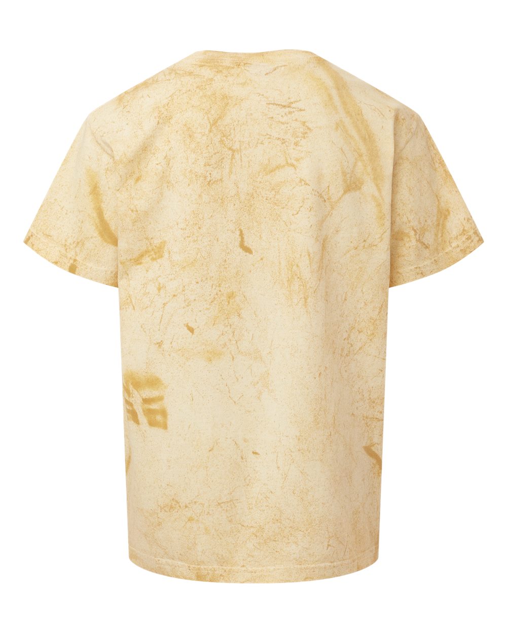 Youth Colorblast Heavyweight T-Shirt Citrine - back