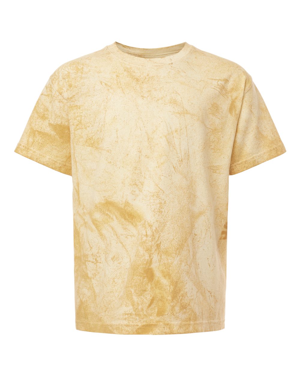 Youth Colorblast Heavyweight T-Shirt Citrine - front