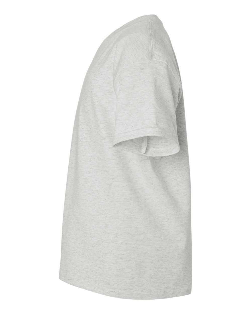 Youth Ultra Cotton T-Shirt Ash - direct side