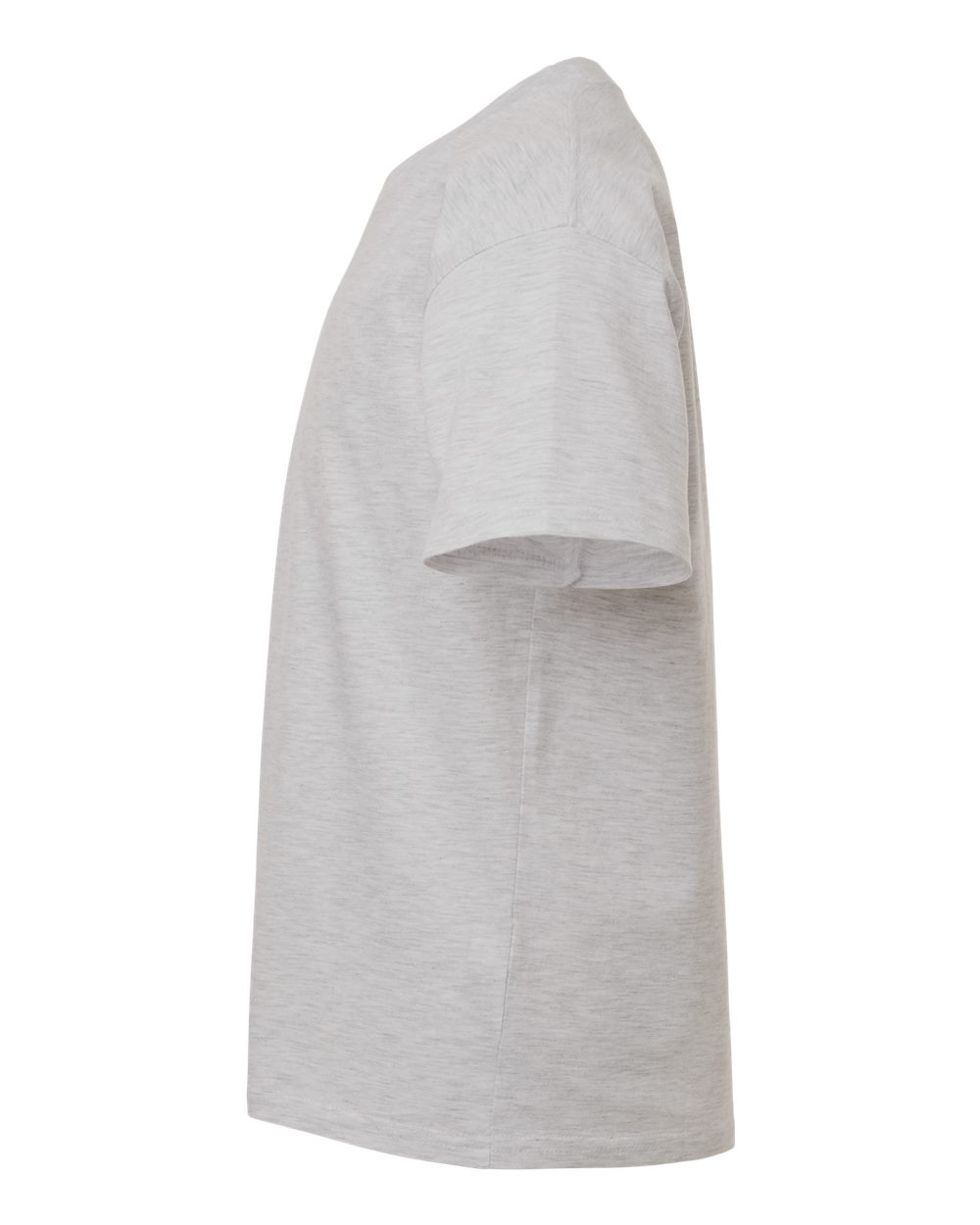 Youth Fine Jersey Tee Ash Grey - direct side