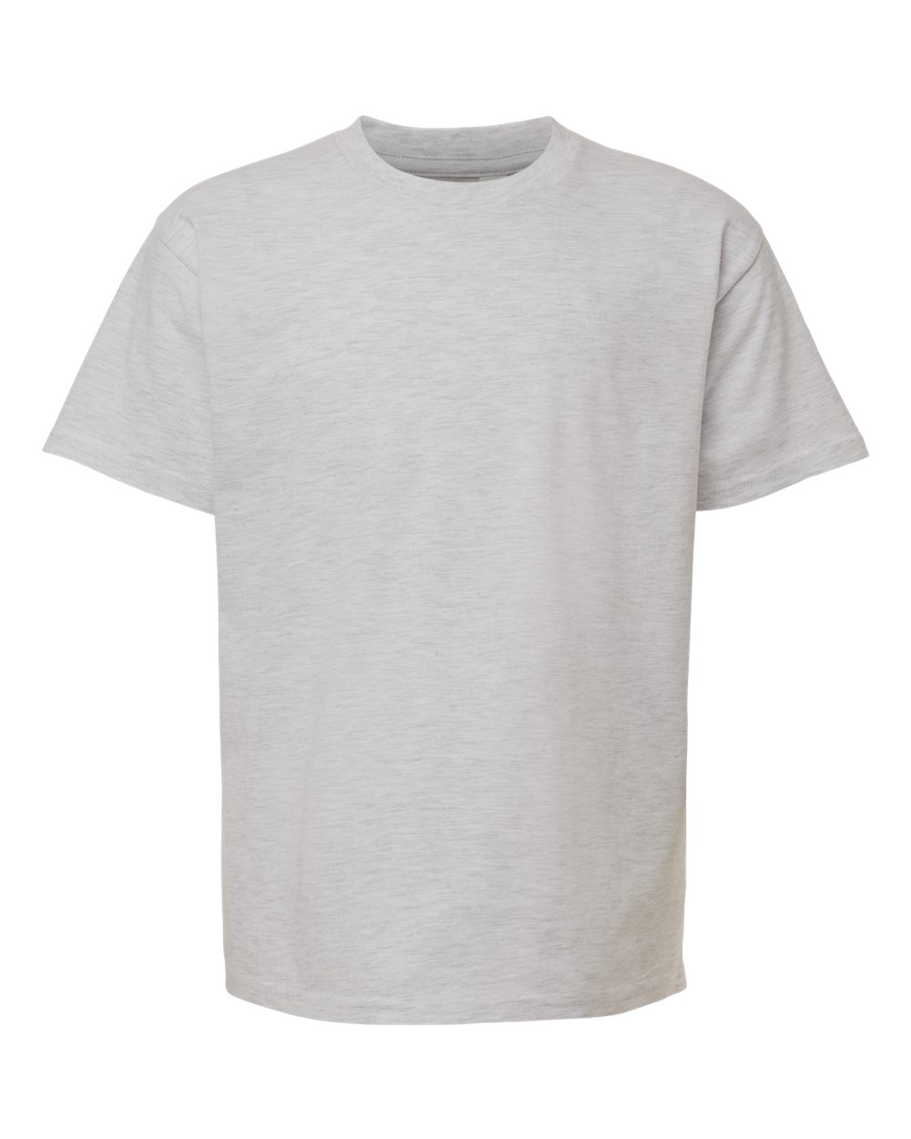 Youth Fine Jersey Tee Ash Grey - front
