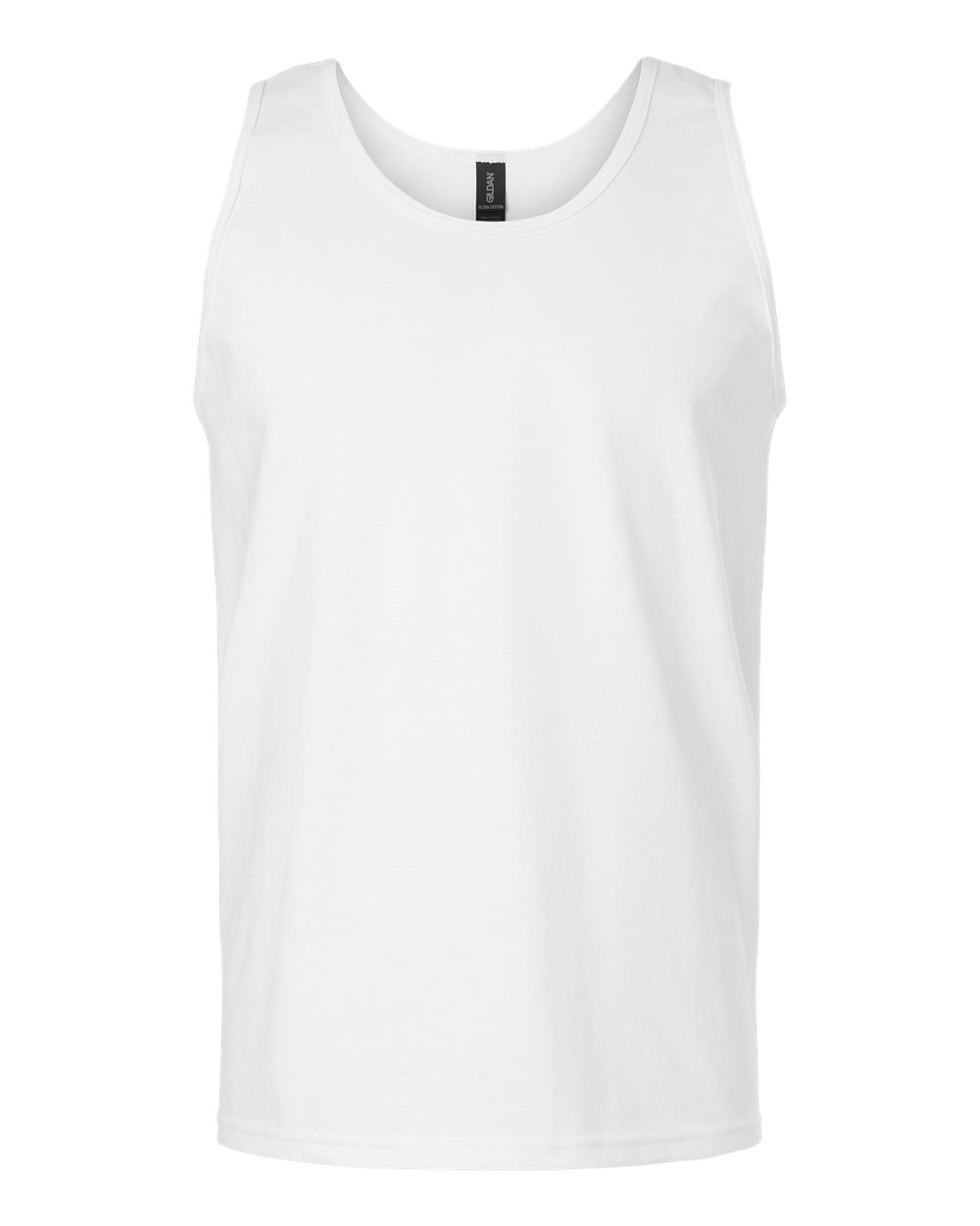 Unisex Ultra Cotton Tank Top White - front