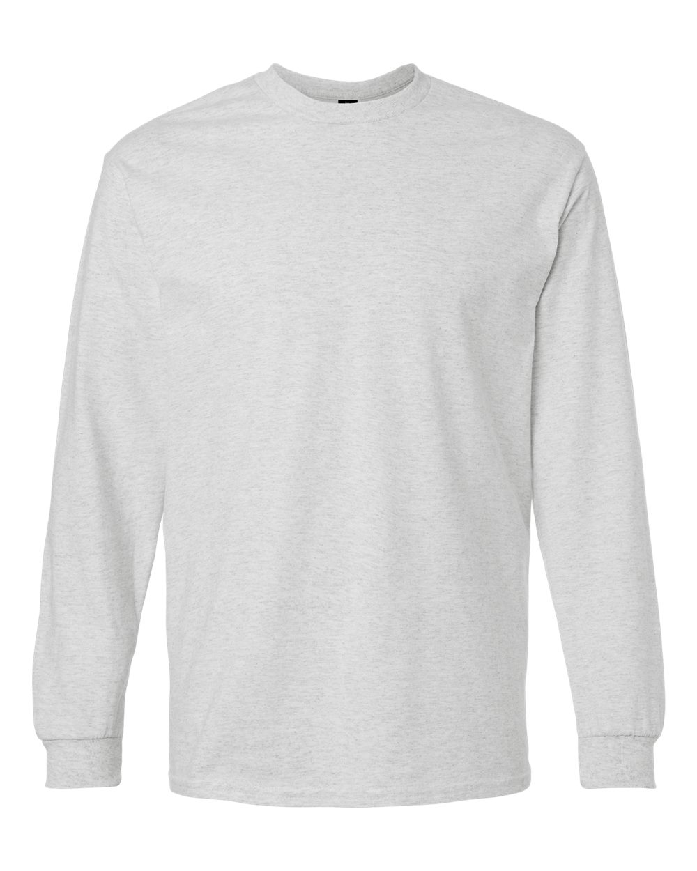 Unisex Ultra Cotton Long Sleeve T-Shirt Ash - front