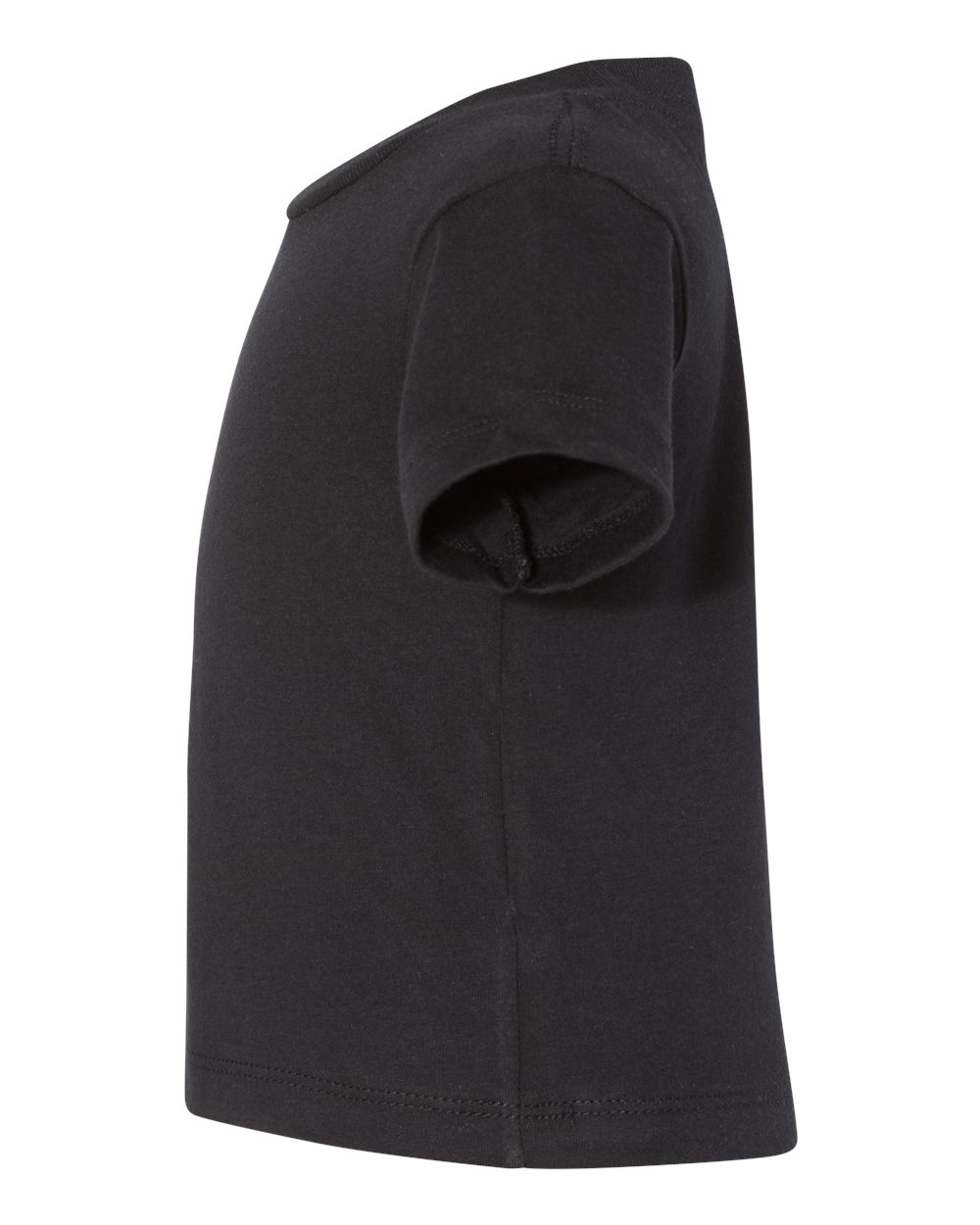 Infant Jersey Tee Black - direct side