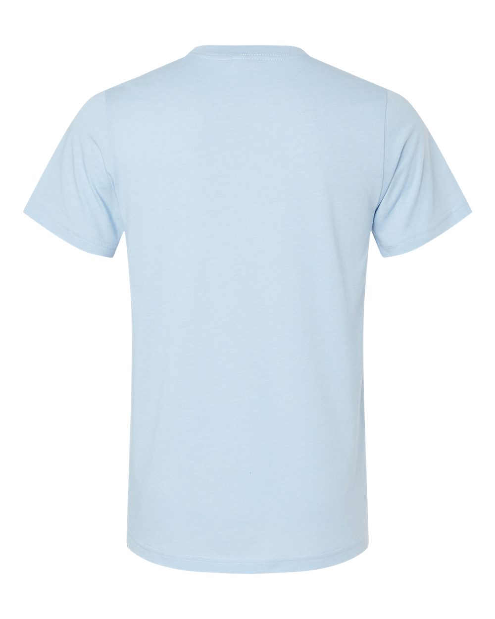 CVC Jersey Tee Heather Baby Blue - back