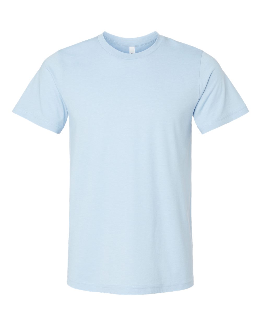 CVC Jersey Tee Heather Baby Blue - front