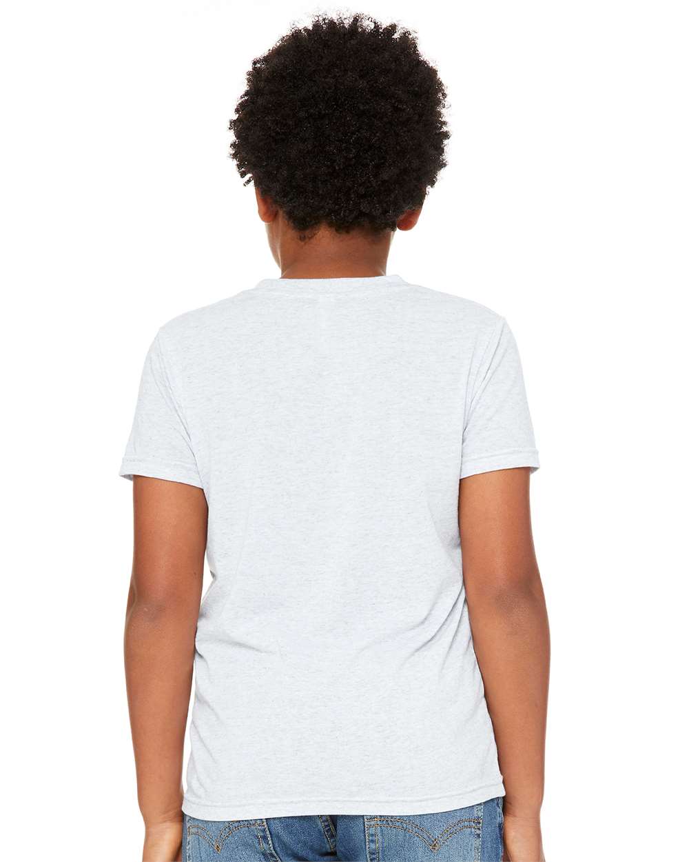 Youth Jersey Tee Ash - model back
