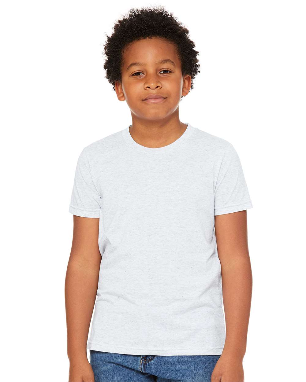 Youth Jersey Tee Ash - model front