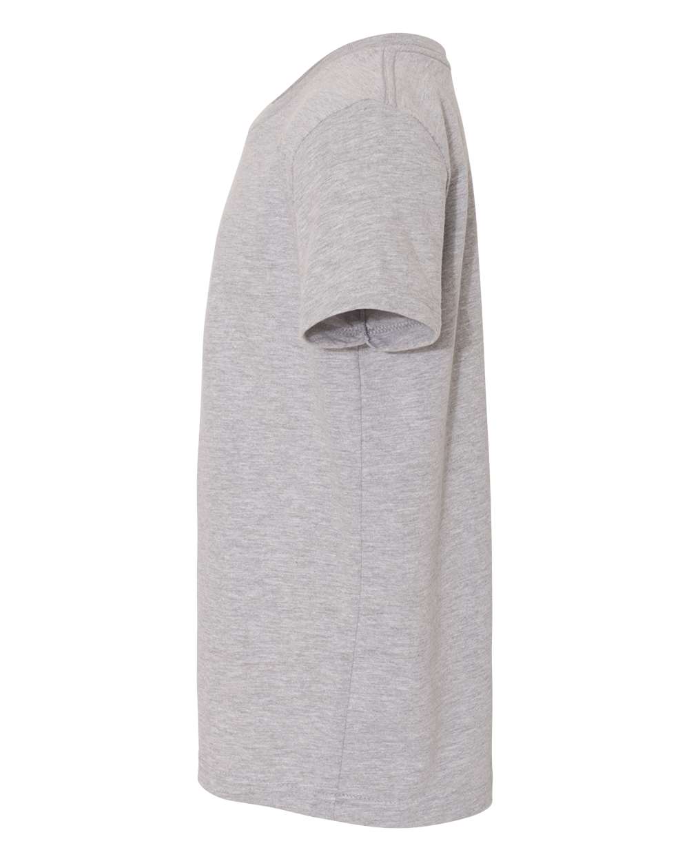 Youth CVC Jersey Tee Athletic Heather - direct side