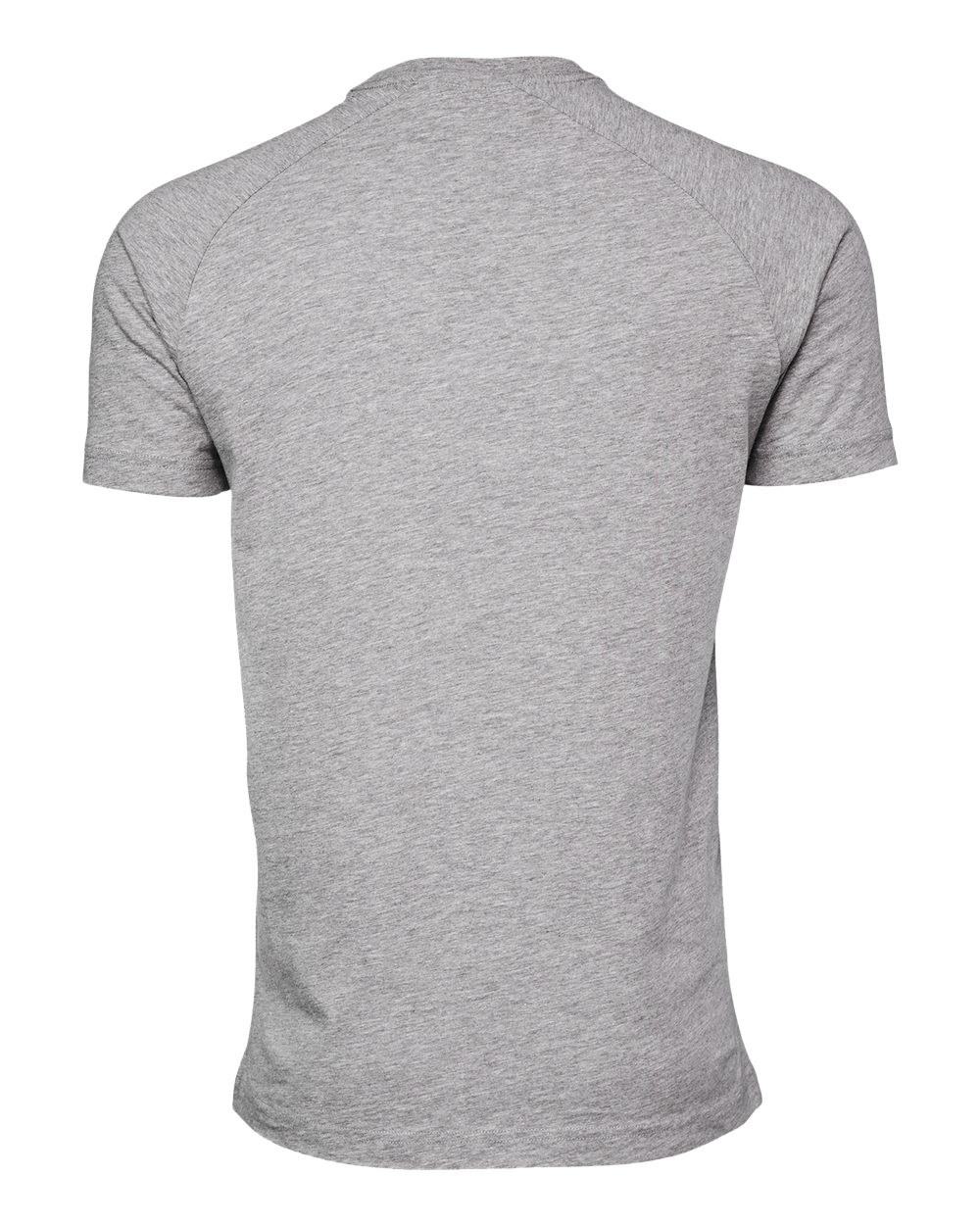 Men's Heather CVC Raglan Tee Athletic Heather - back