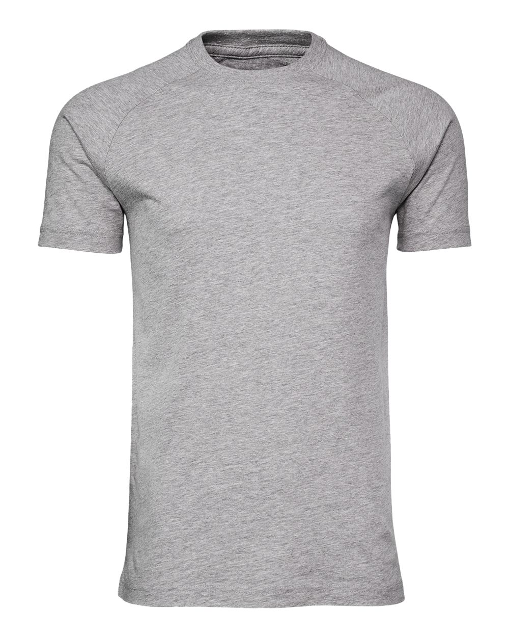 Men's Heather CVC Raglan Tee Athletic Heather - front