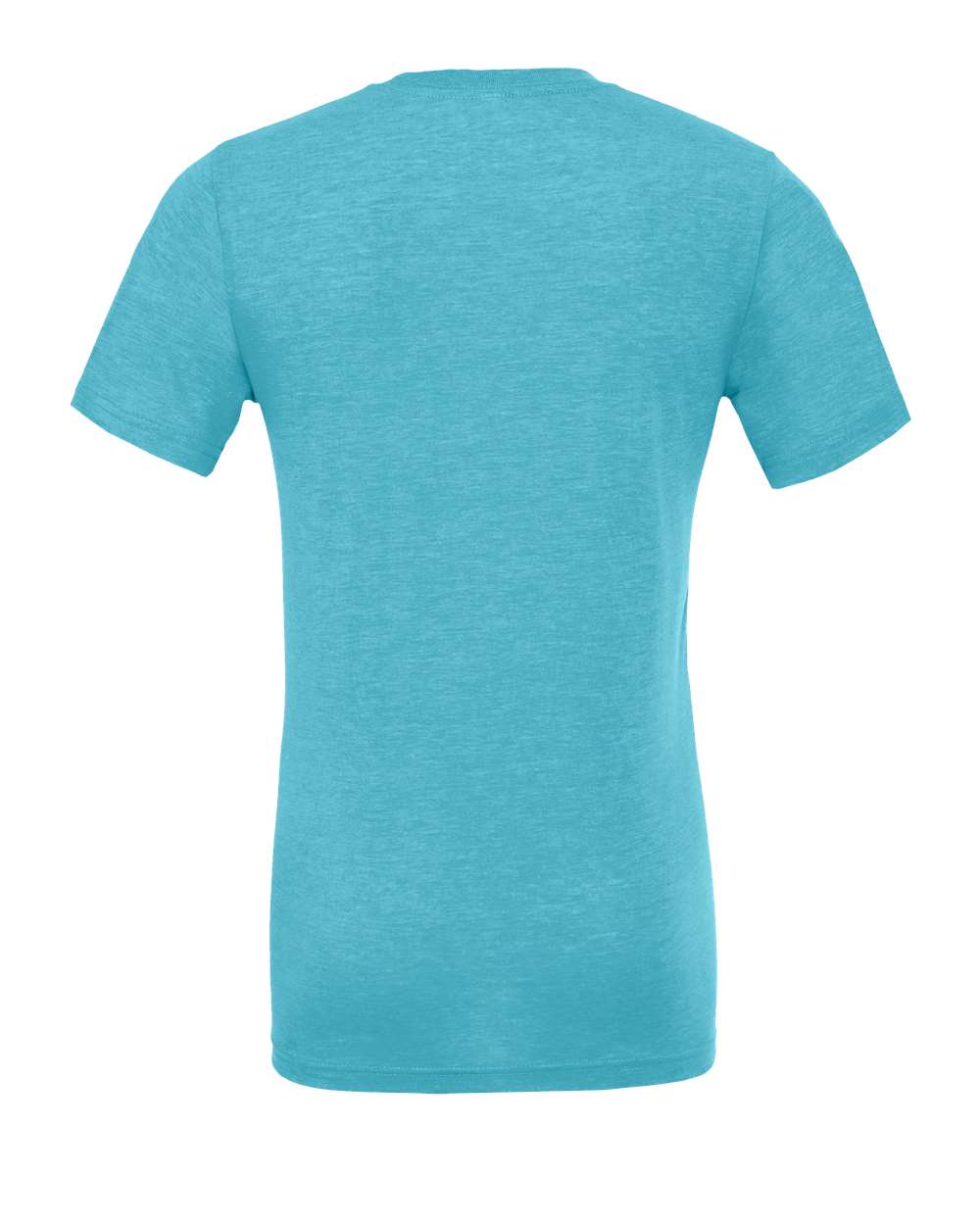 Triblend Tee Aqua Triblend - back