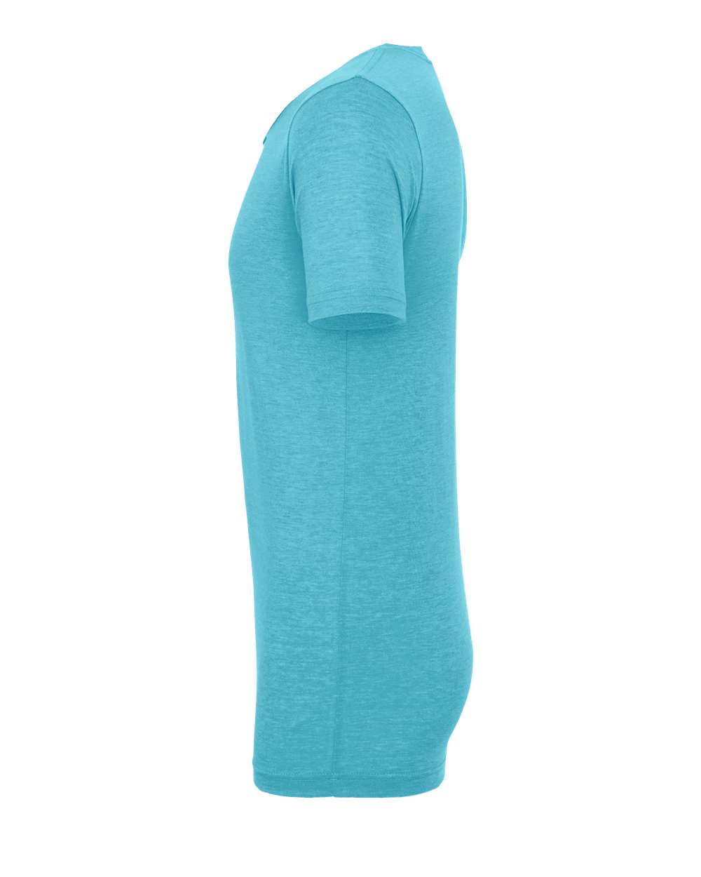 Triblend Tee Aqua Triblend - direct side