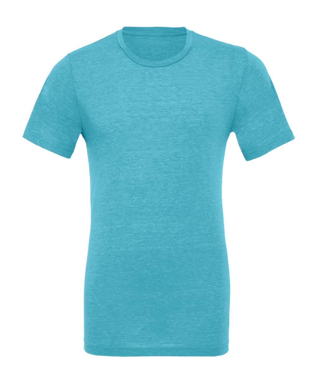 Triblend Tee Aqua Triblend - front