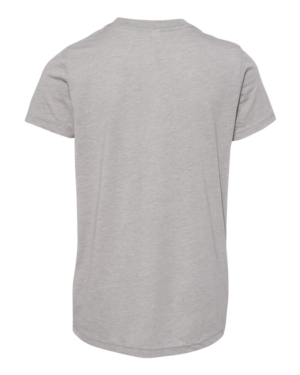 Youth Triblend Tee Athletic Grey Triblend - back
