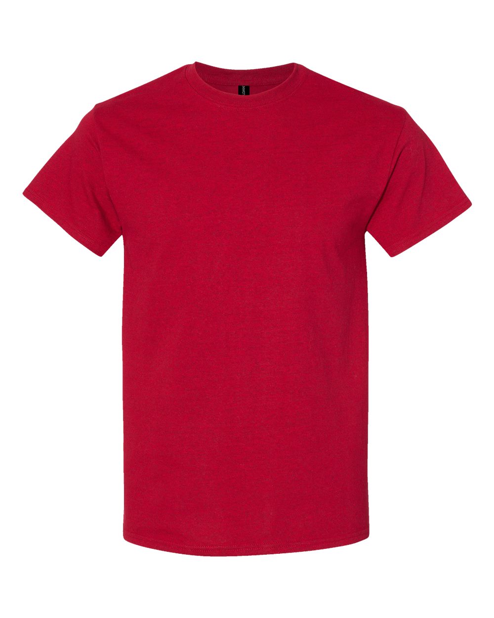 Unisex Heavy Cotton T-Shirt Antique Cherry Red - front