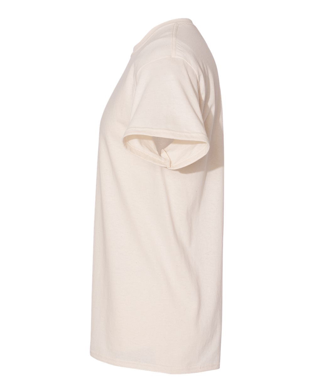 Unisex Heavy Cotton T-Shirt Natural - direct side