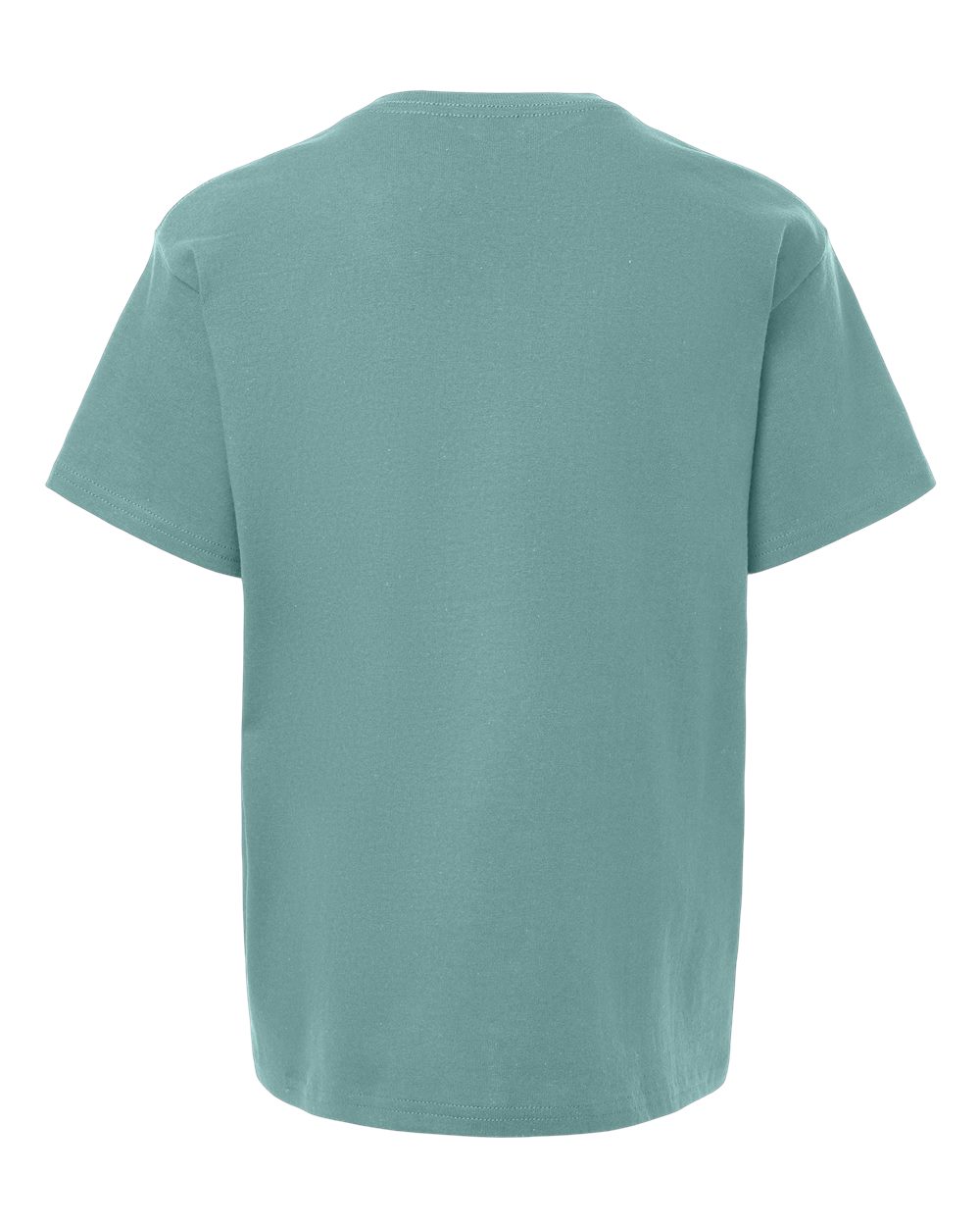 Youth Heavy Cotton T-Shirt Aquatic - back