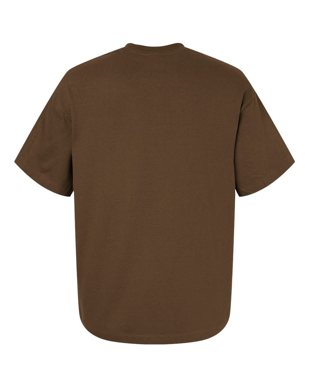 Unisex Beefy-T Retro Street T-Shirt Army Brown - back