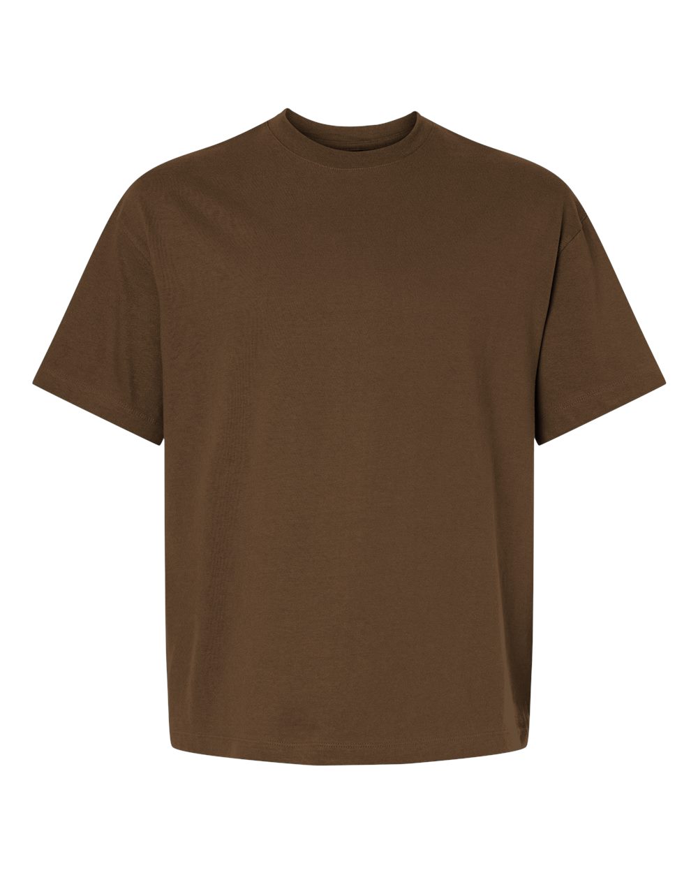 Unisex Beefy-T Retro Street T-Shirt Army Brown - front