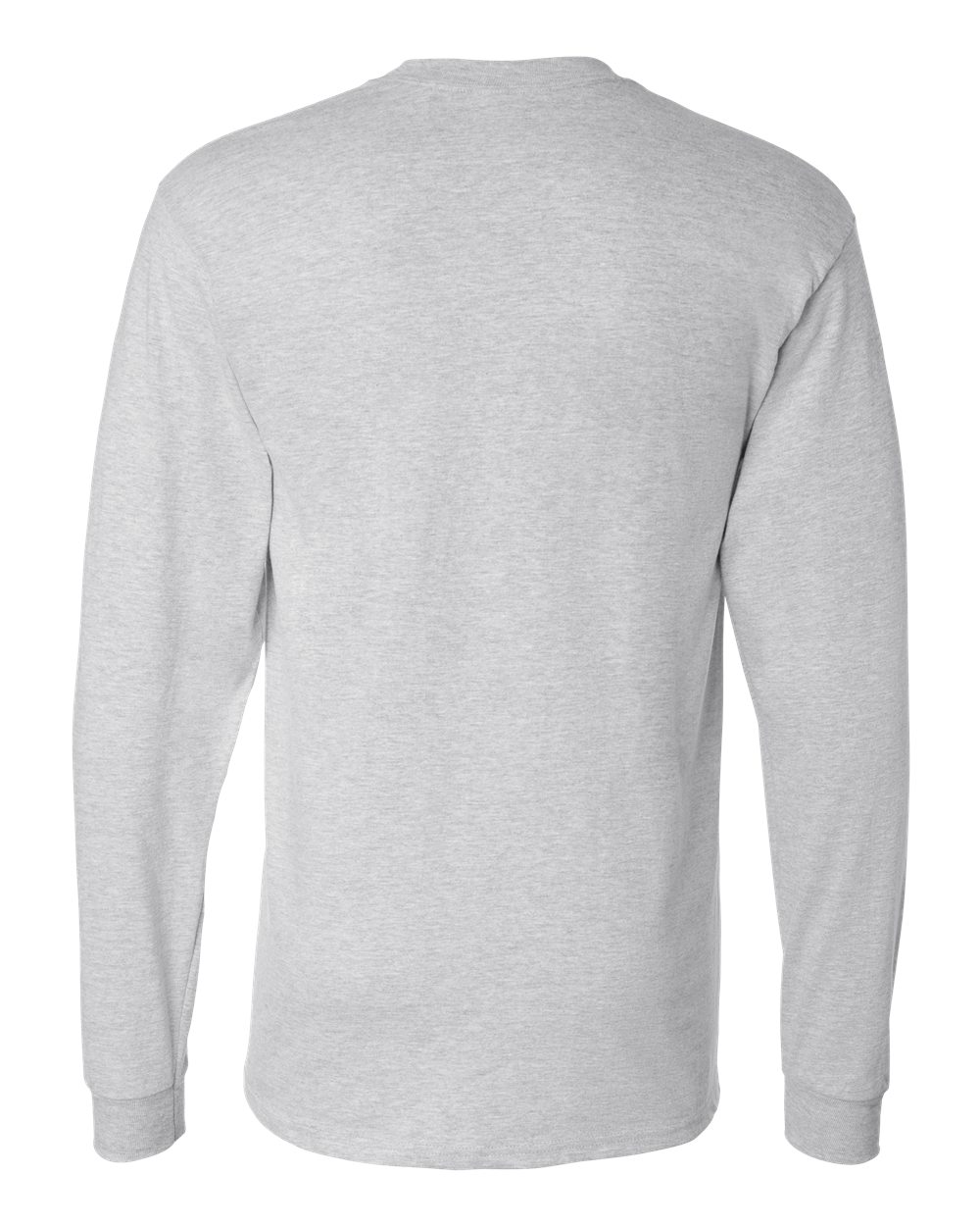 Unisex Beefy-T Long Sleeve T-Shirt Ash - back
