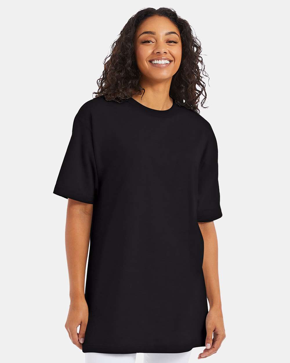 Beefy-T Tall T-Shirt Black - model front
