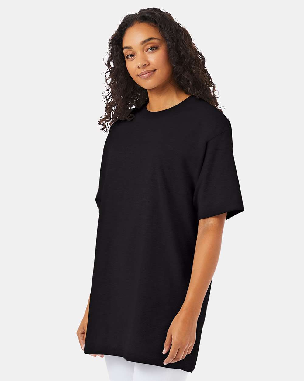 Beefy-T Tall T-Shirt Black - model side