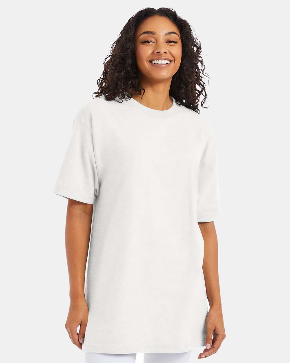 Beefy-T Tall T-Shirt White - model front