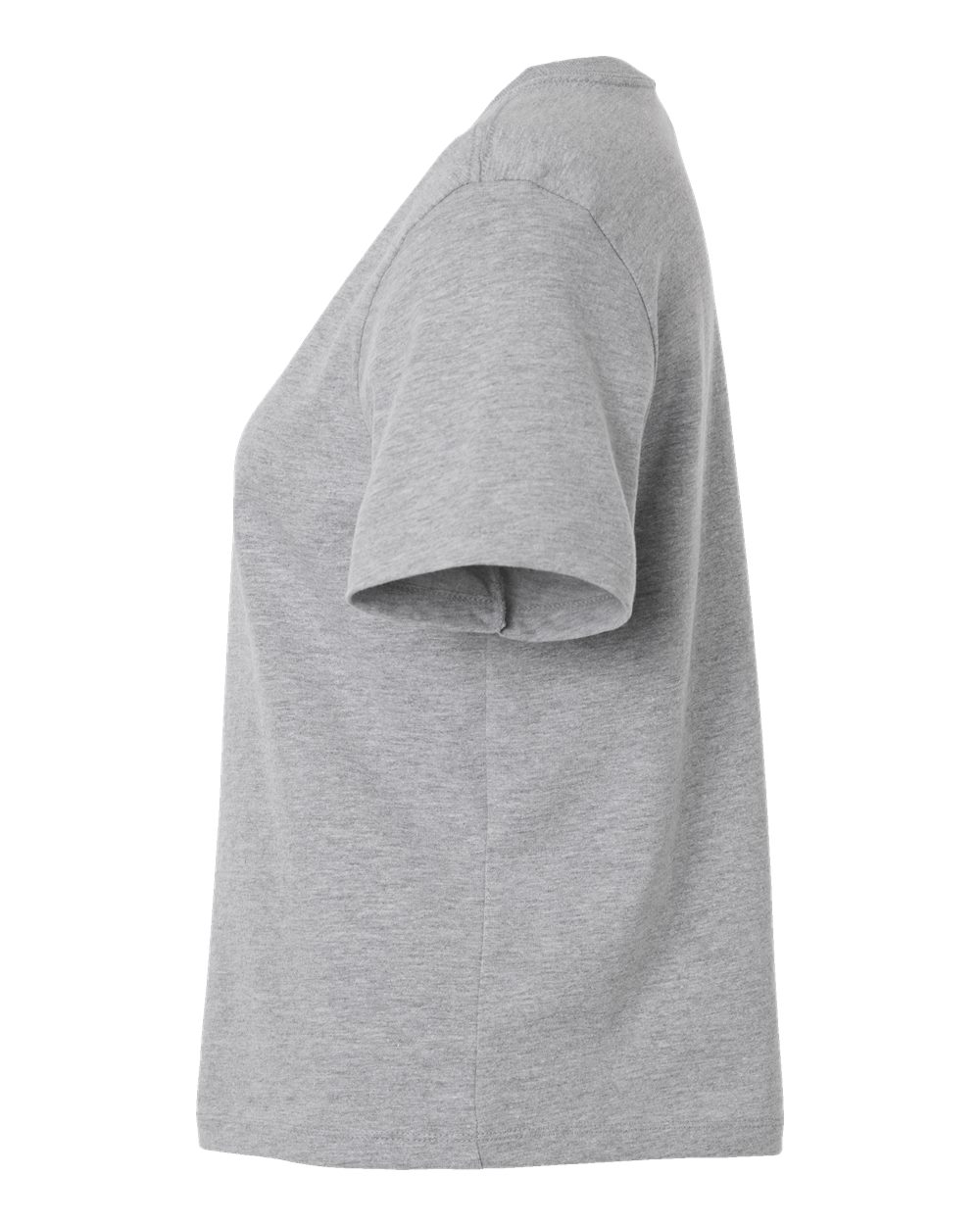 Women's 6 oz. Heavyweight Tee Athletic Heather - direct side