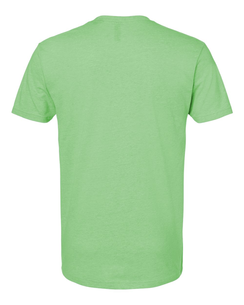 Unisex CVC T-Shirt Apple Green - back