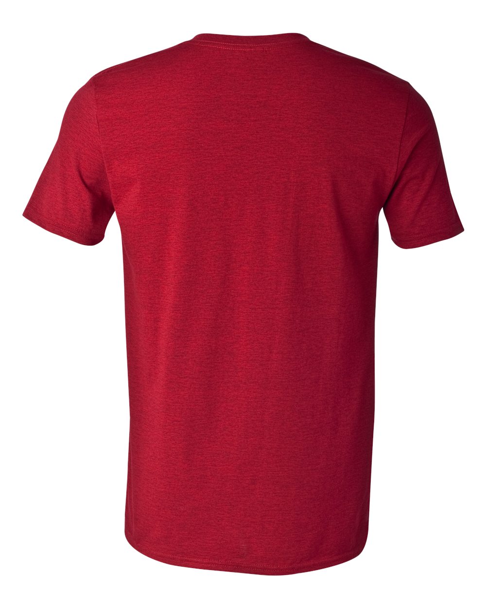 Unisex Softstyle T-Shirt Antique Cherry Red - back