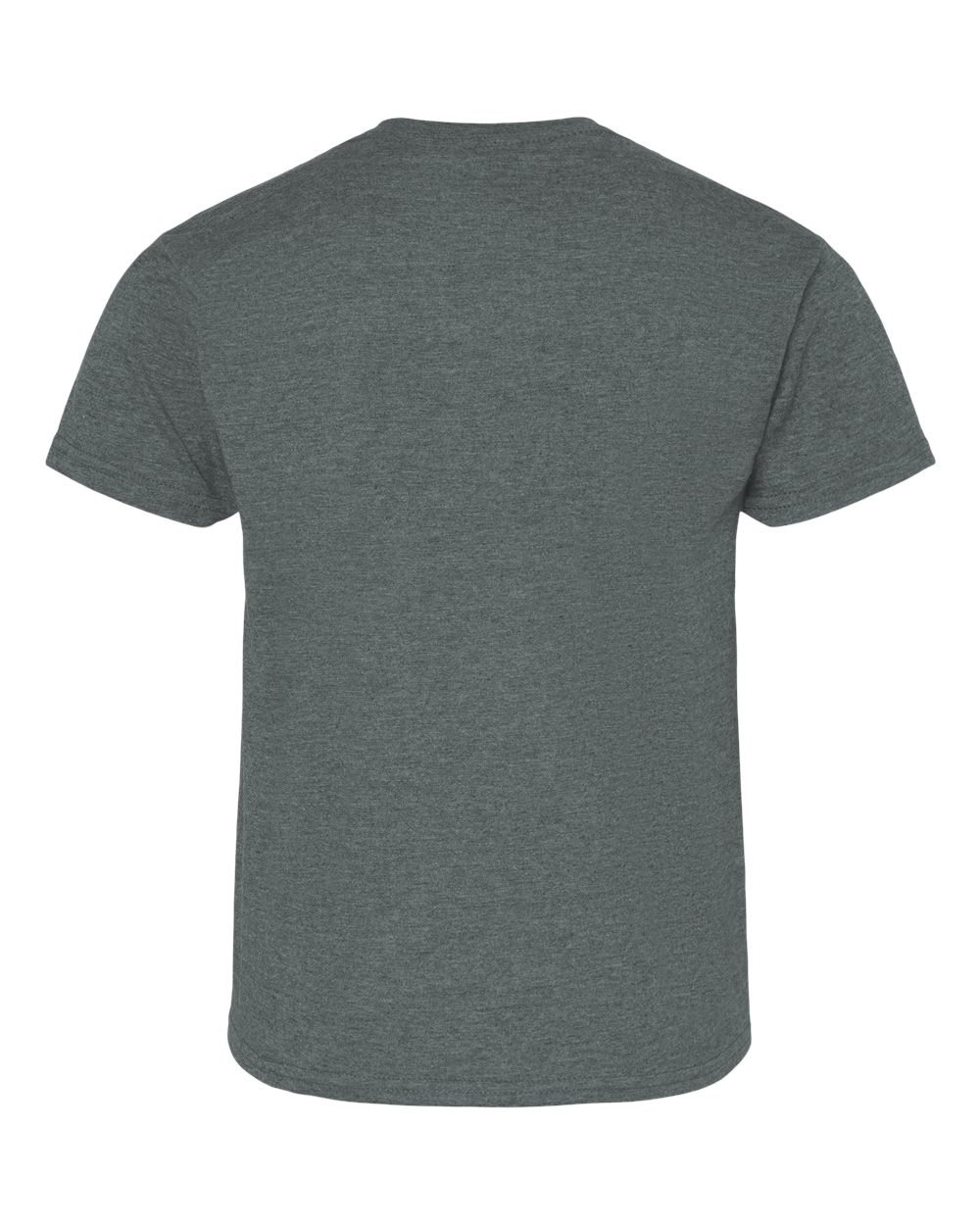 Youth Softstyle T-Shirt Dark Heather - back