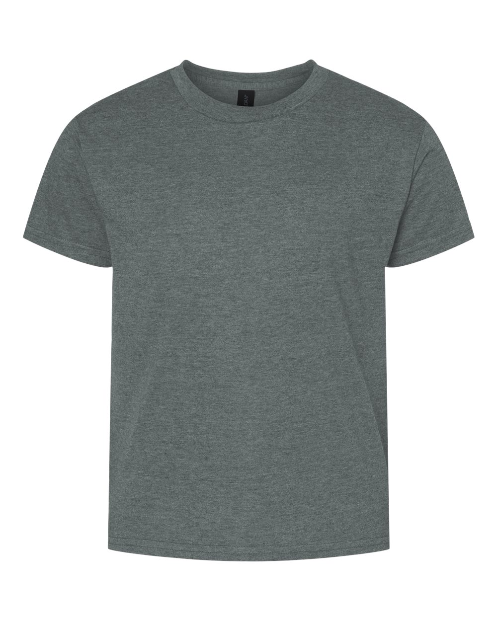 Youth Softstyle T-Shirt Dark Heather - front