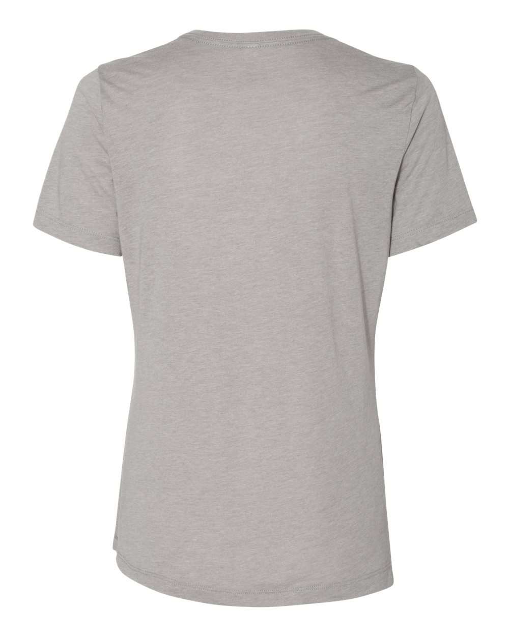 Women's Relaxed Fit Triblend Tee Athletic Grey Triblend - back