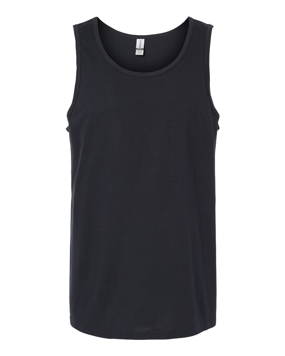 Unisex Softstyle Tank Top Black - front