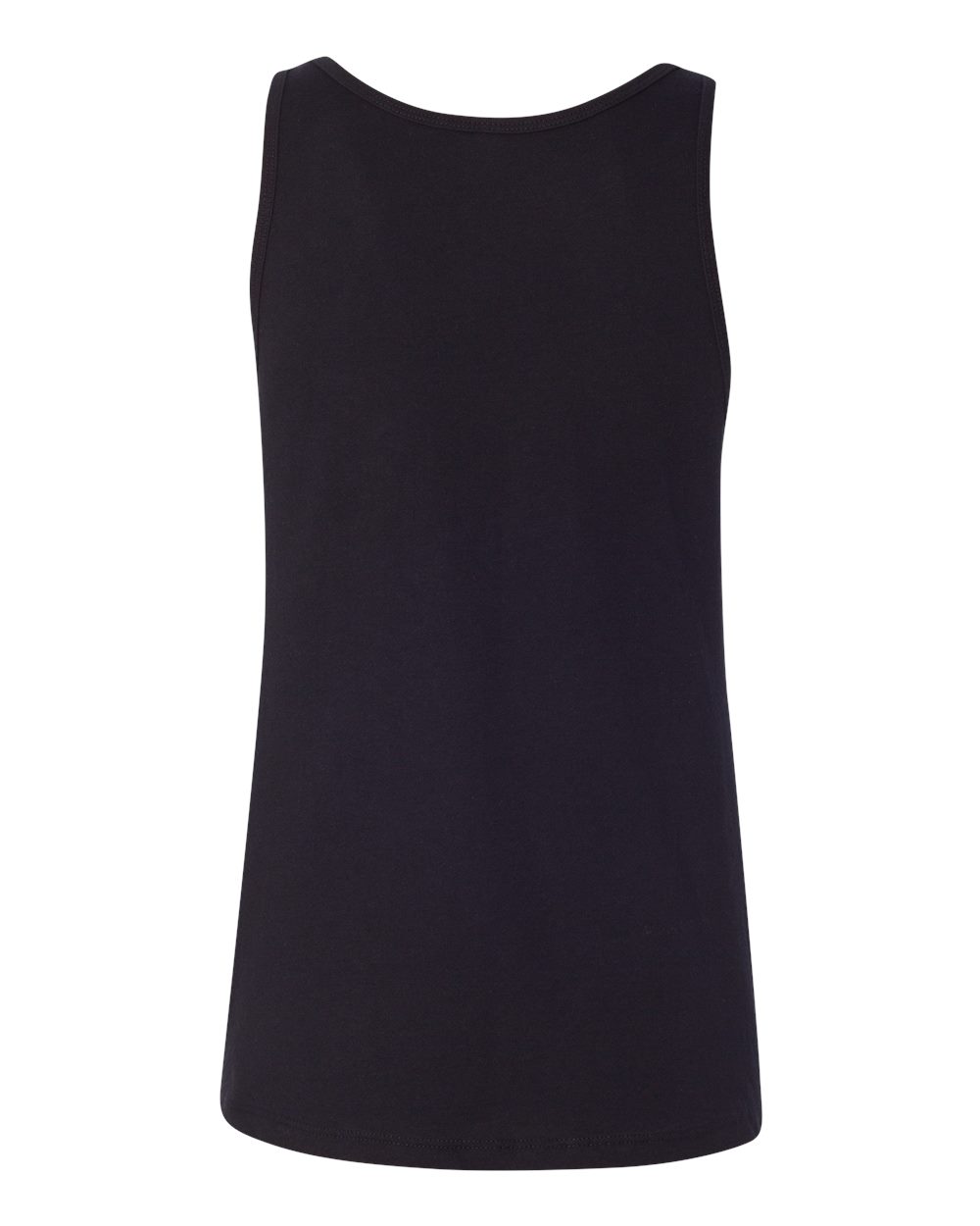 Women's Relaxed Jersey Tank Black - back