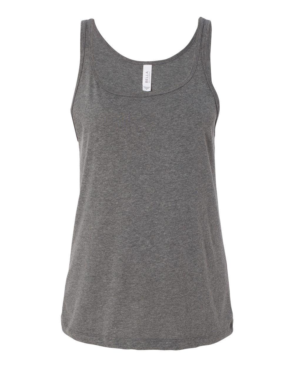 Women's Relaxed Jersey Tank Deep Heather - front