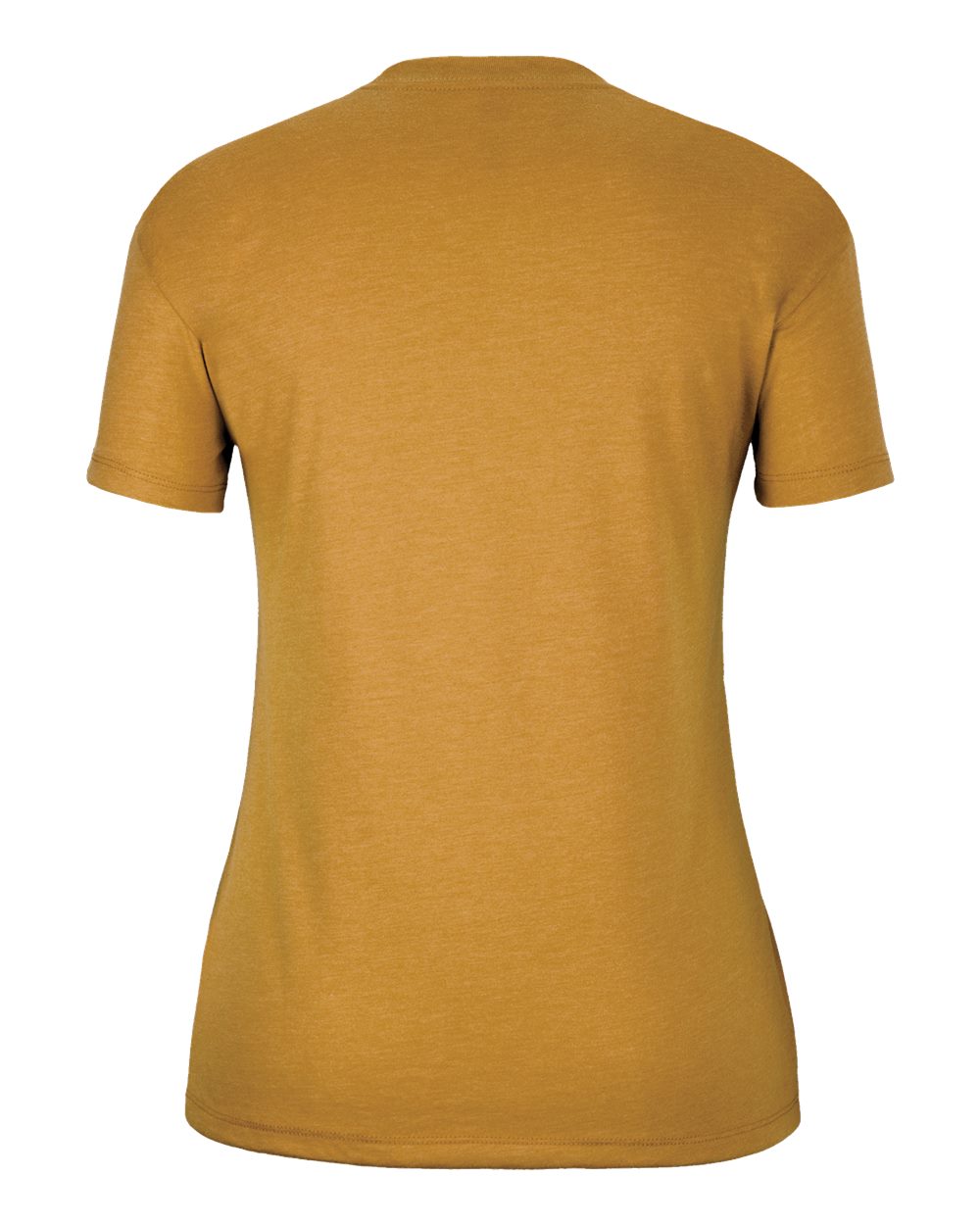 Women's CVC Relaxed T-Shirt Antique Gold - back