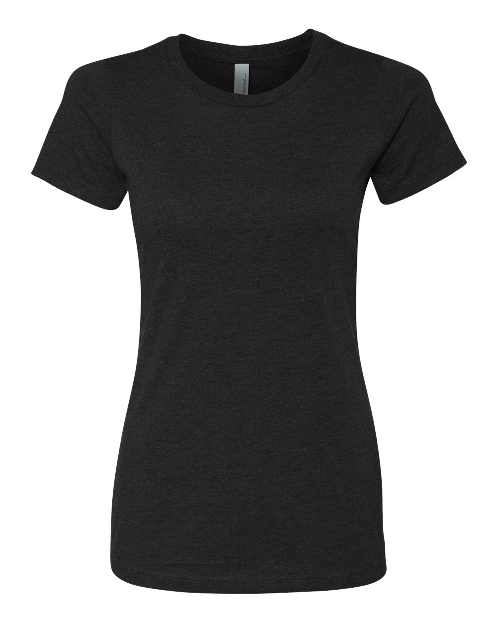 Women's CVC T-Shirt Black - front