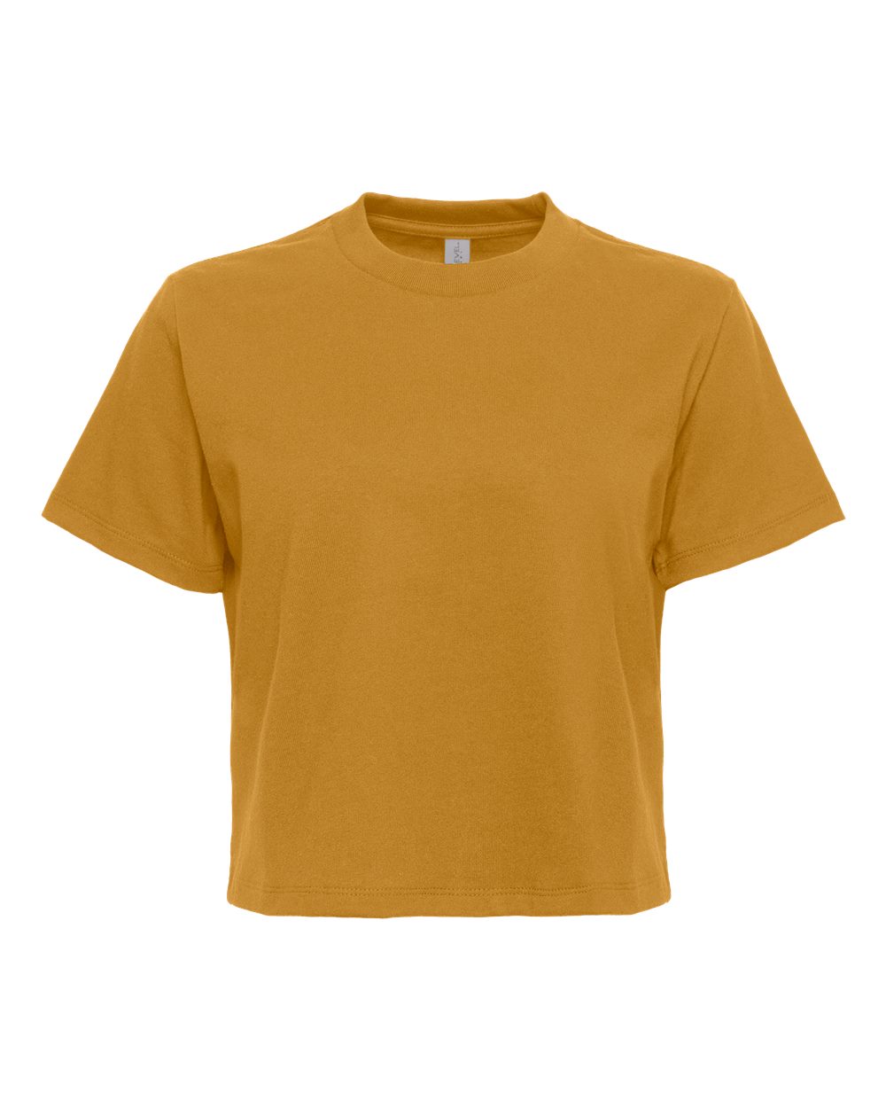 Women's Heavyweight Boxy T-Shirt Antique Gold - front